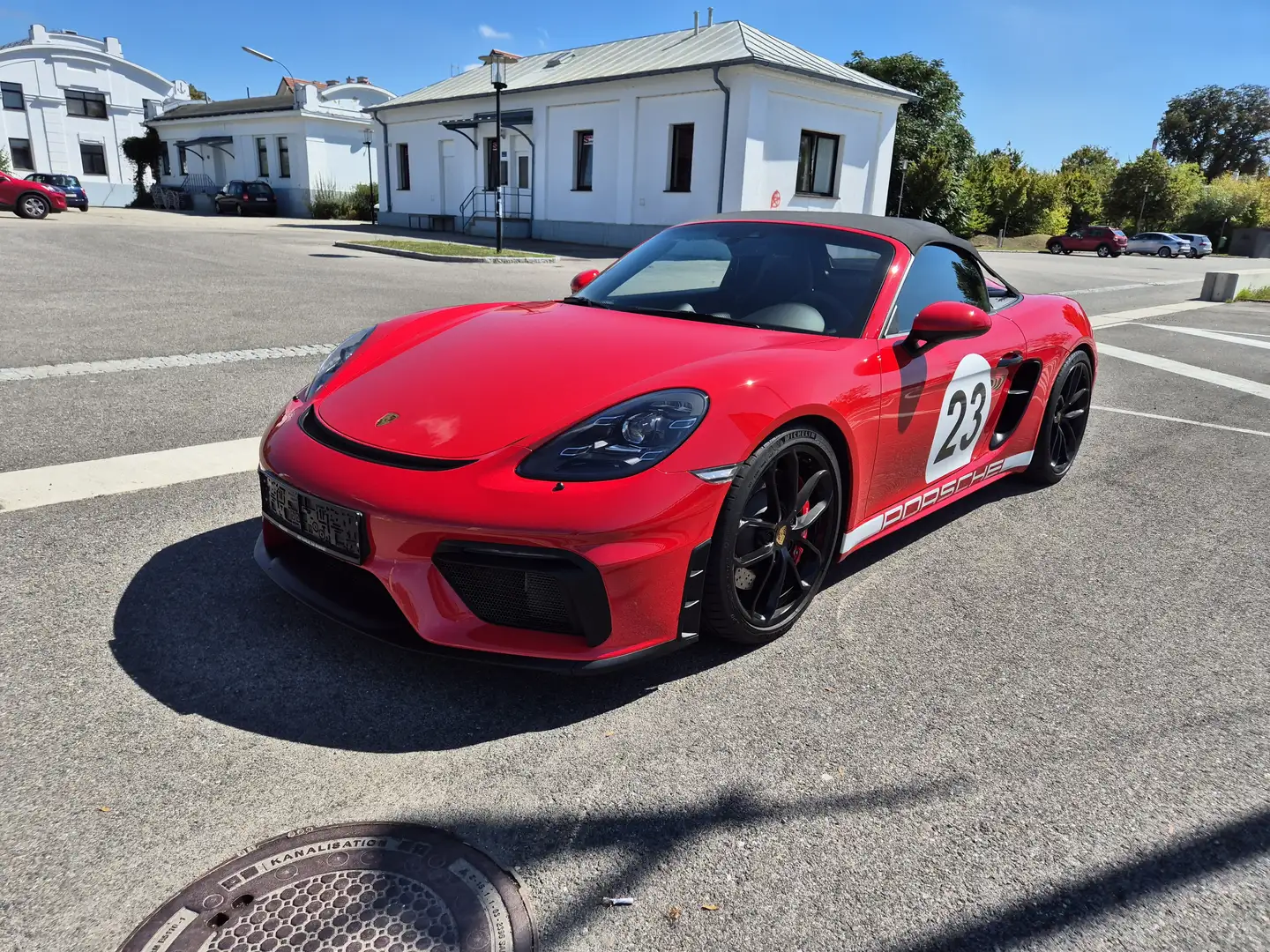 Porsche 718 Spyder PDK Rot - 2
