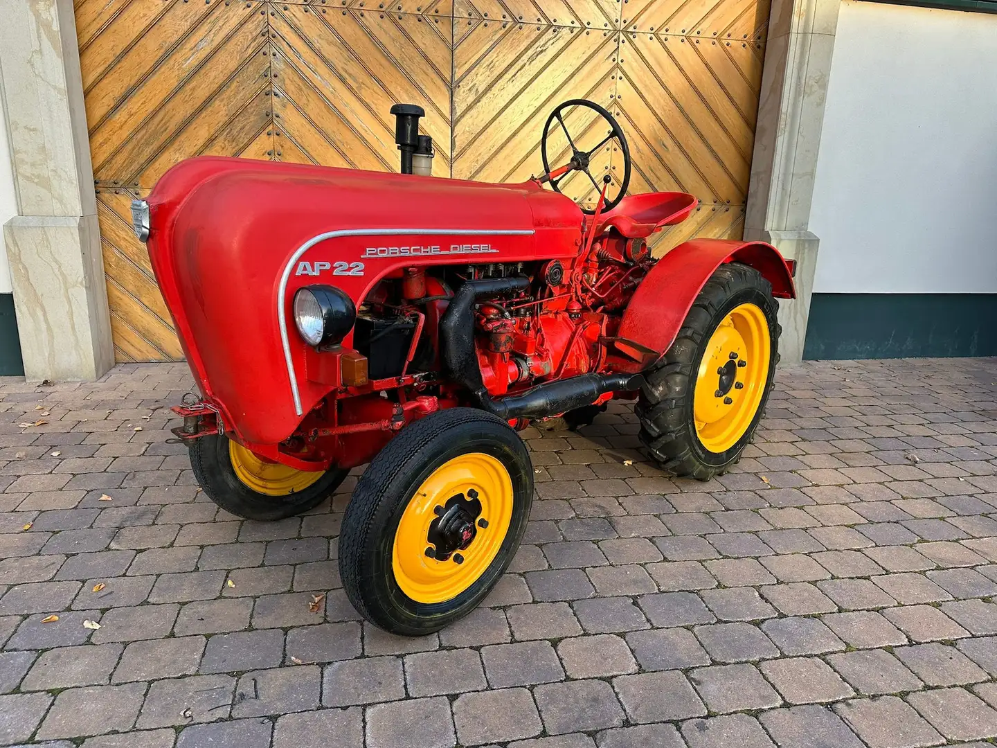 Autres Diesel AP22 Traktor Rouge - 2