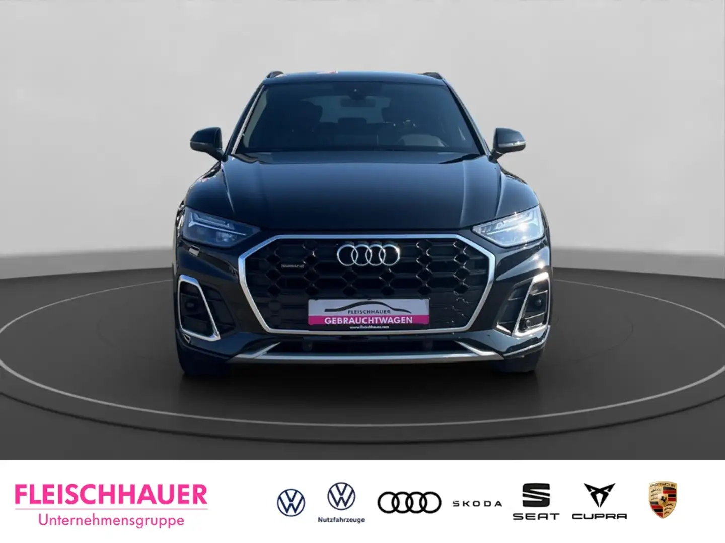 Audi Q5 40 TDI 2x S-line Leder Navi+ Sound Sportsitz Noir - 2