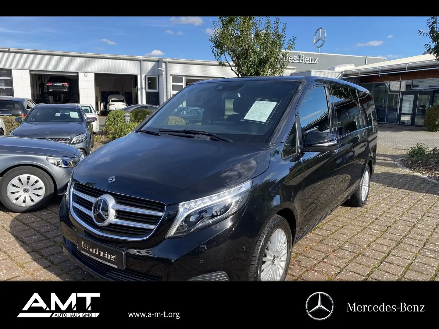 Mercedes-Benz V 250 d Edit. L AHK+Distronic+COMAND+LED+Kamera Noir - 1