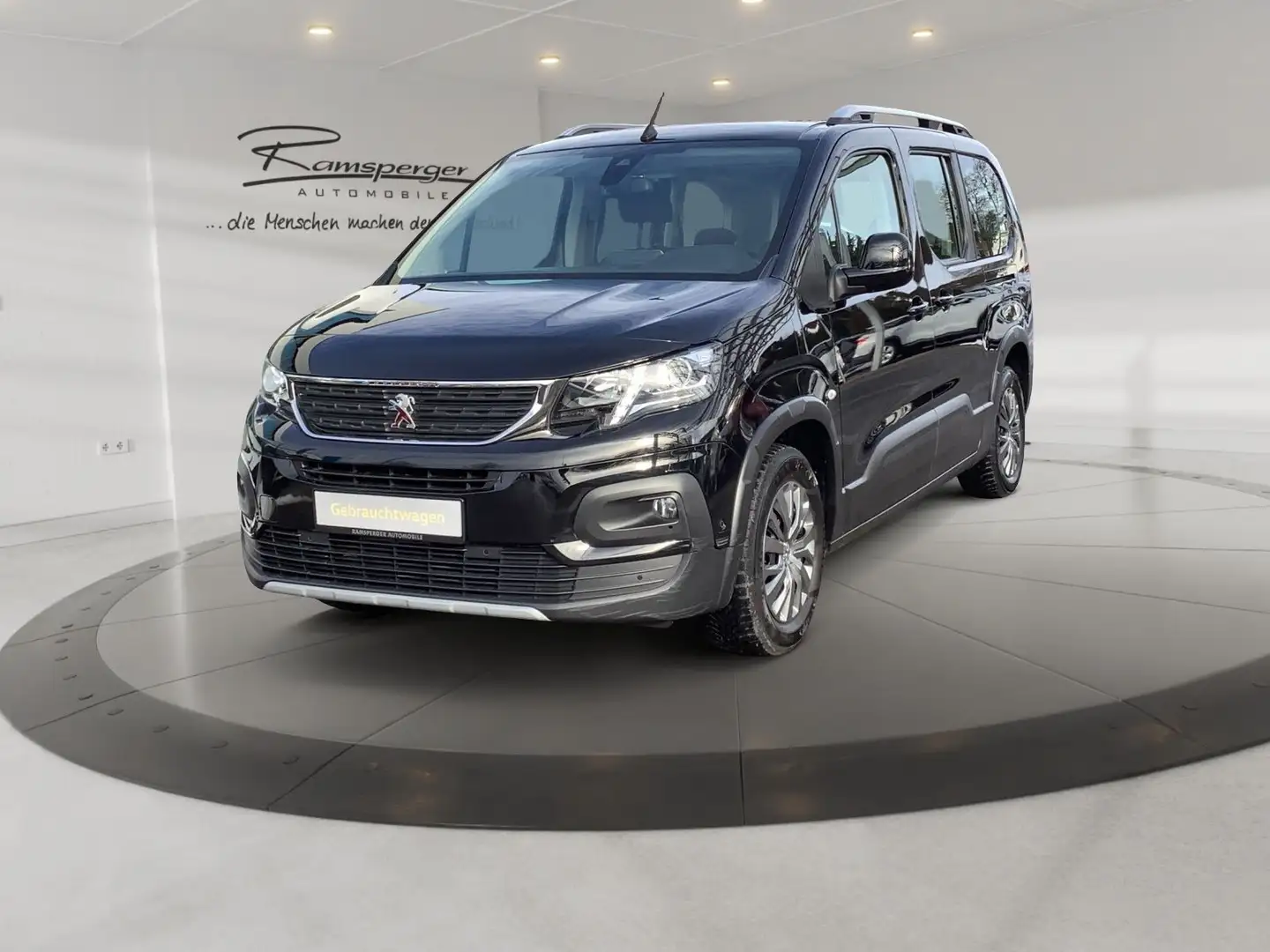 Peugeot Rifter 1.2 PureTech 130 Allure Automatik AHK GRA Kamera Schwarz - 2