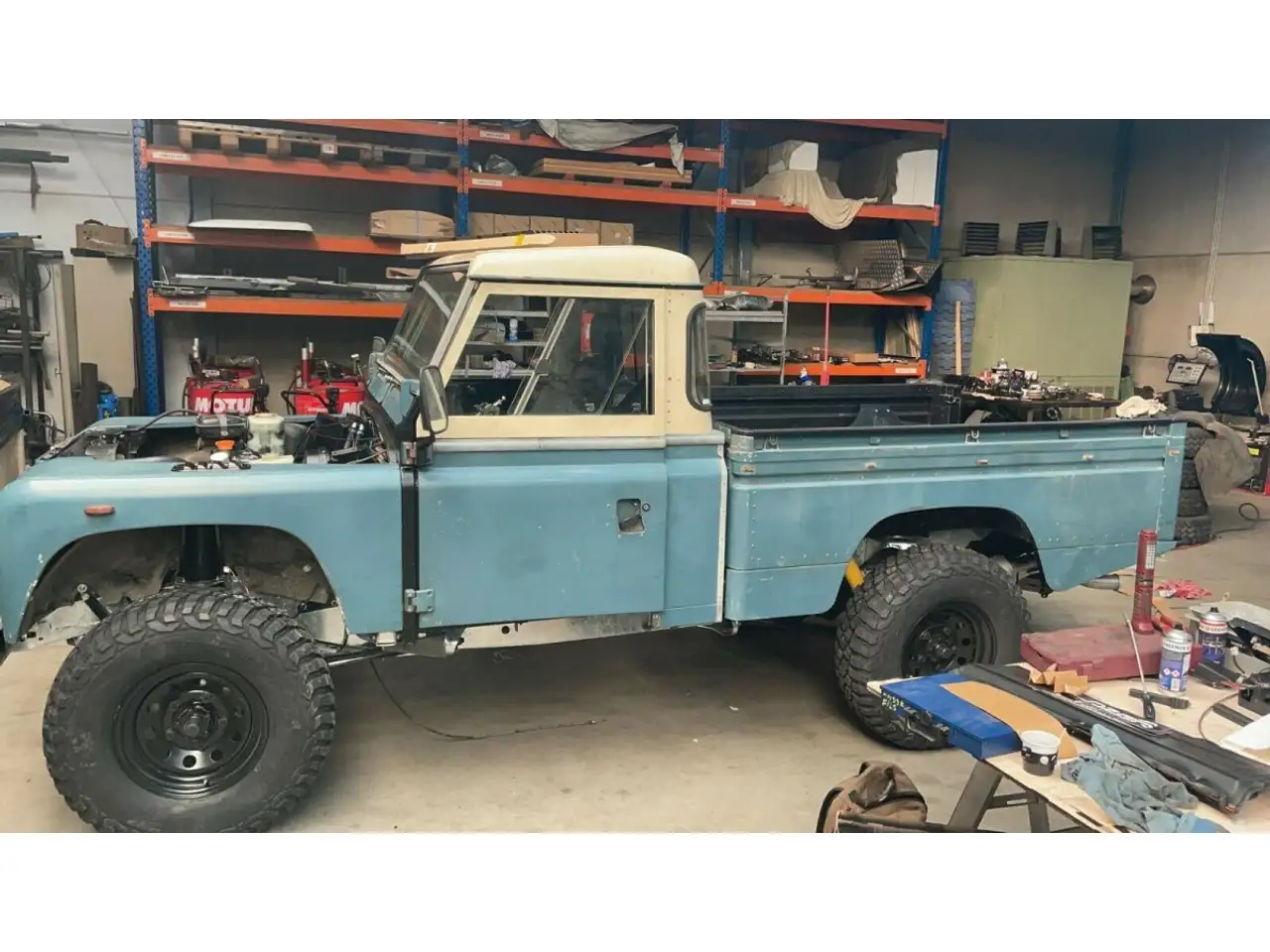 110 HCPU 3.5 V8-FRAME OFF RESTAURATION