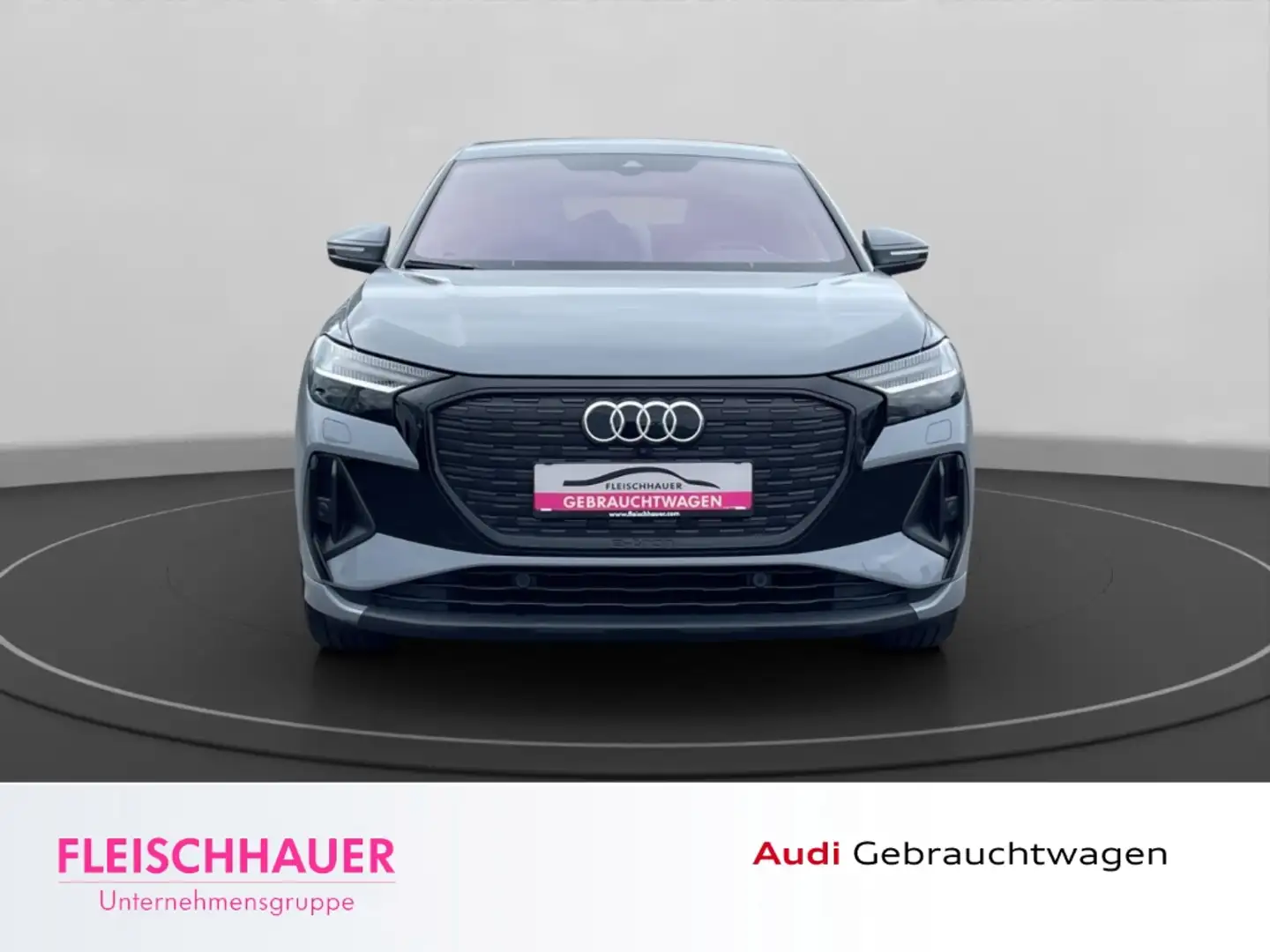 Audi Q4 e-tron Sportback 50 quattro AssPaketPlus RFK DynamikPaket Grau - 2