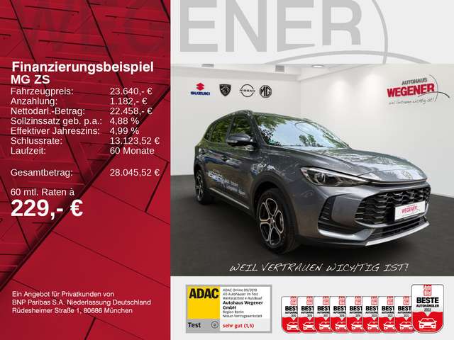 MG ZS MG ZS Comfort MT /LED/NAVI/360