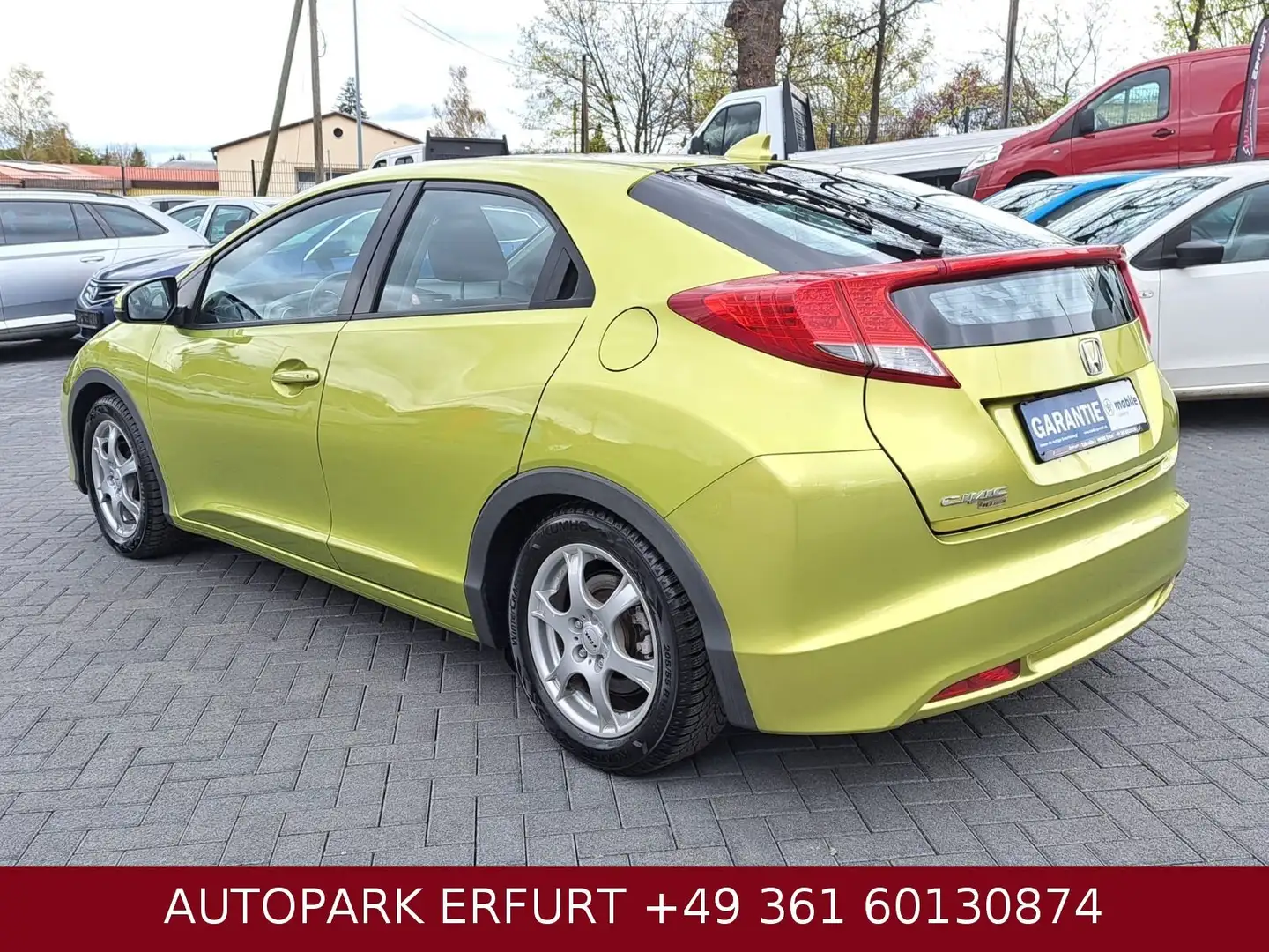 Honda Civic 1.8 Sport Plus*Klima*Temp*TÜV+SERV+GARANT Yellow - 2