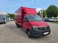 Volkswagen Crafter Koffer mit Ladebordwand 35 lang, wenig KM, MwSt., Красный - thumbnail 3