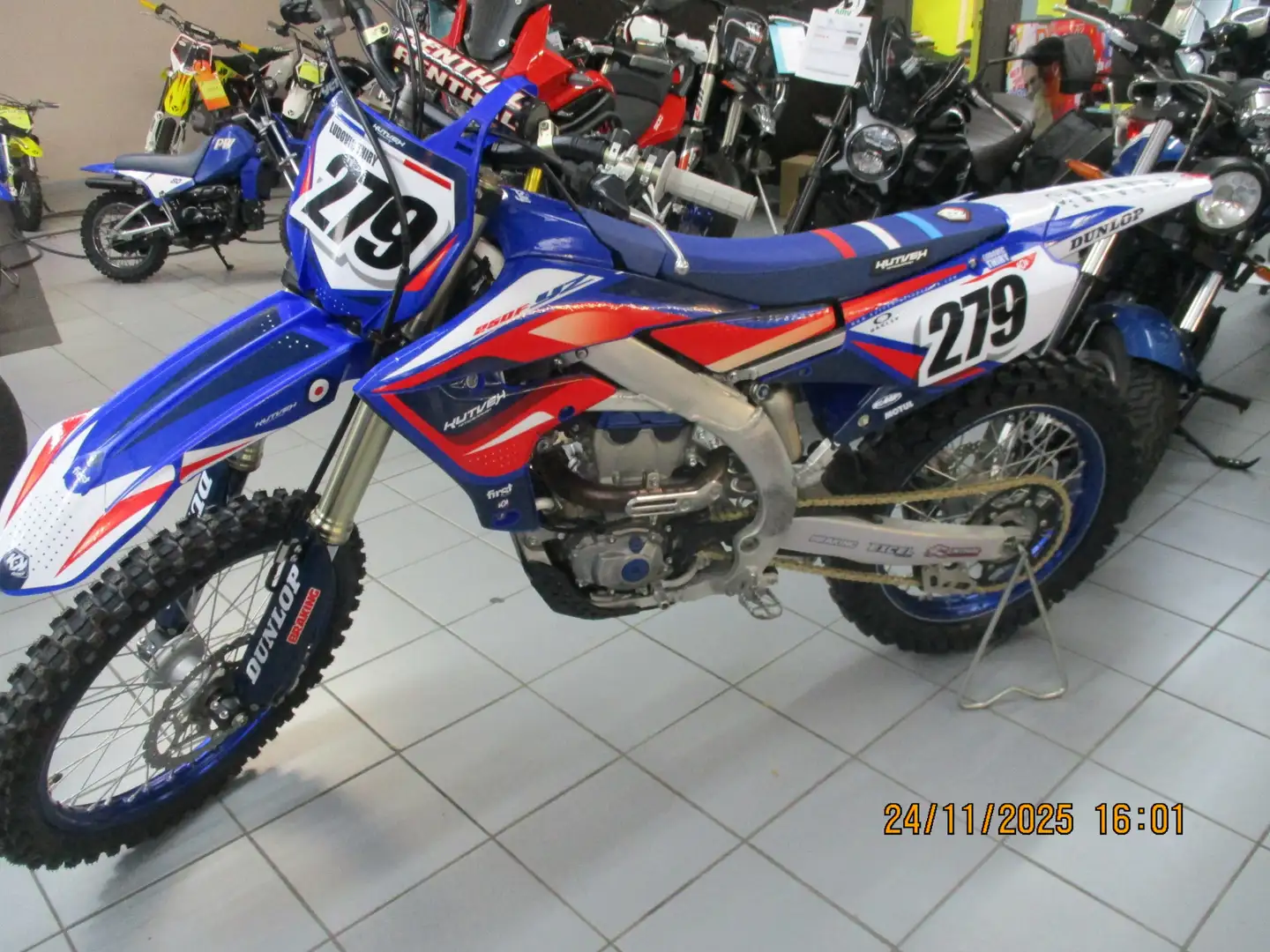 Yamaha YZ 250 Bleu - 2