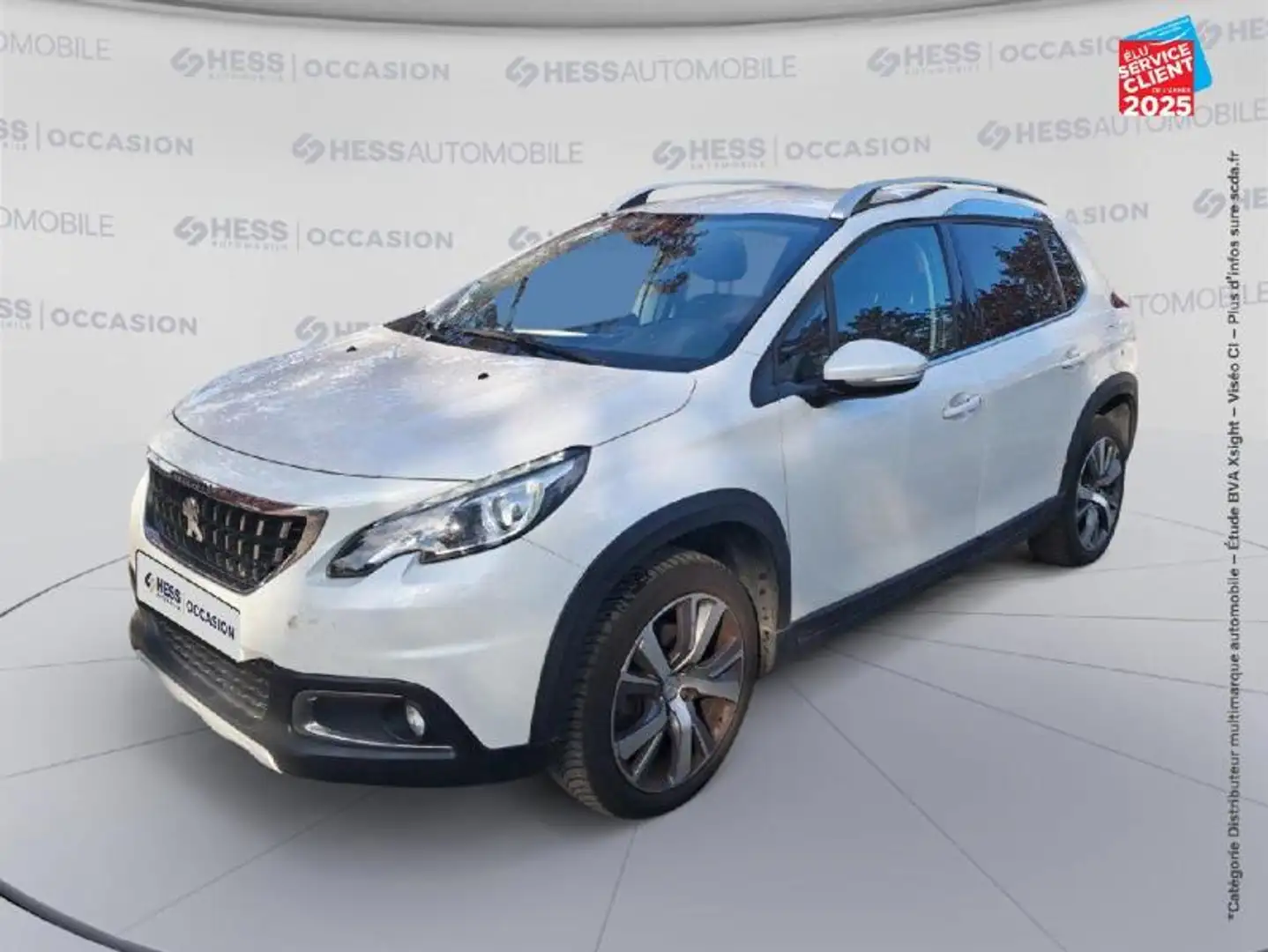Peugeot 2008 1.2 PureTech 110ch Allure S\u0026S Blanc - 1