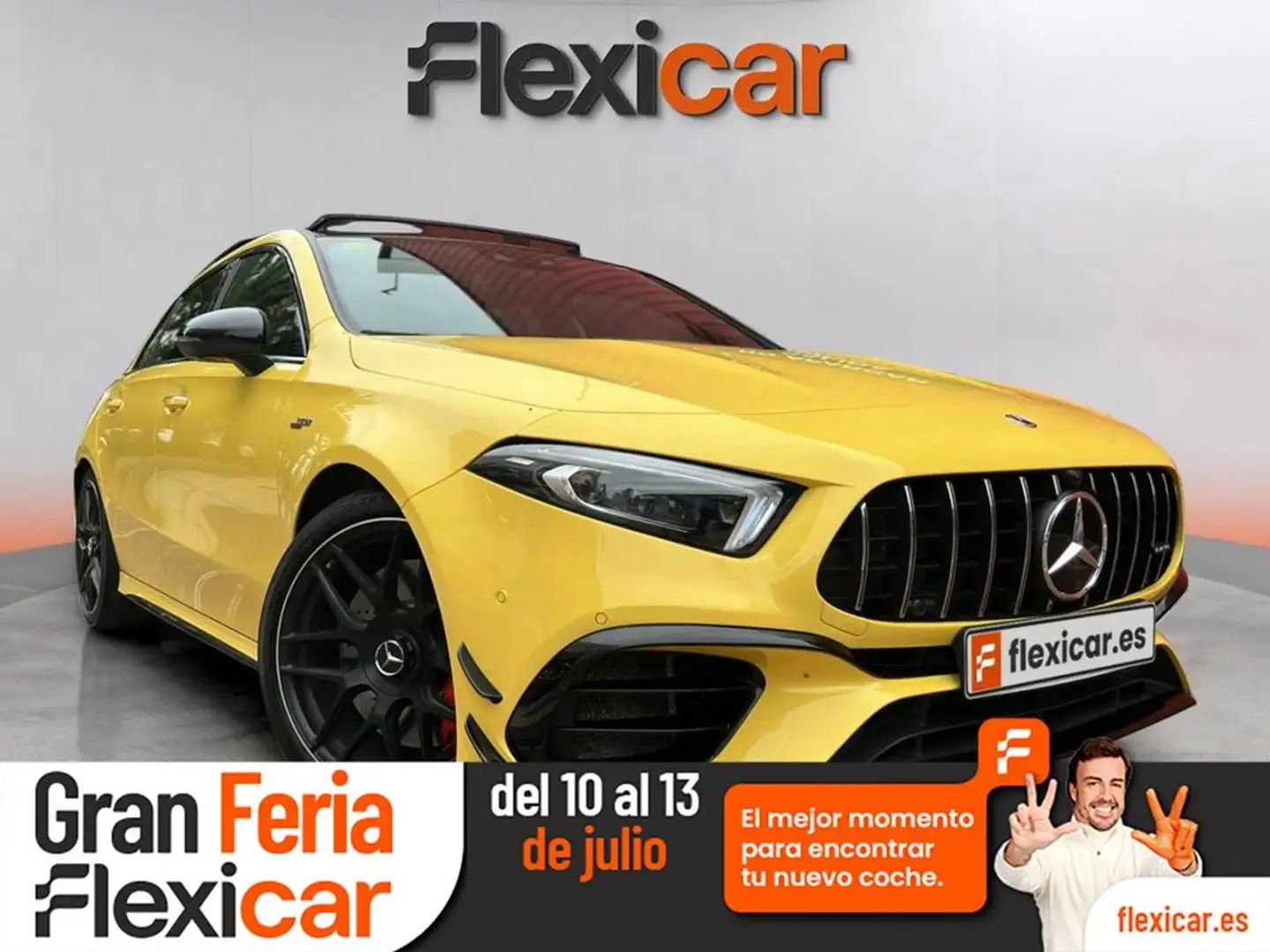 Mercedes-Benz A 45 AMG Mercedes-AMG S 4MATIC+ Jaune - 1