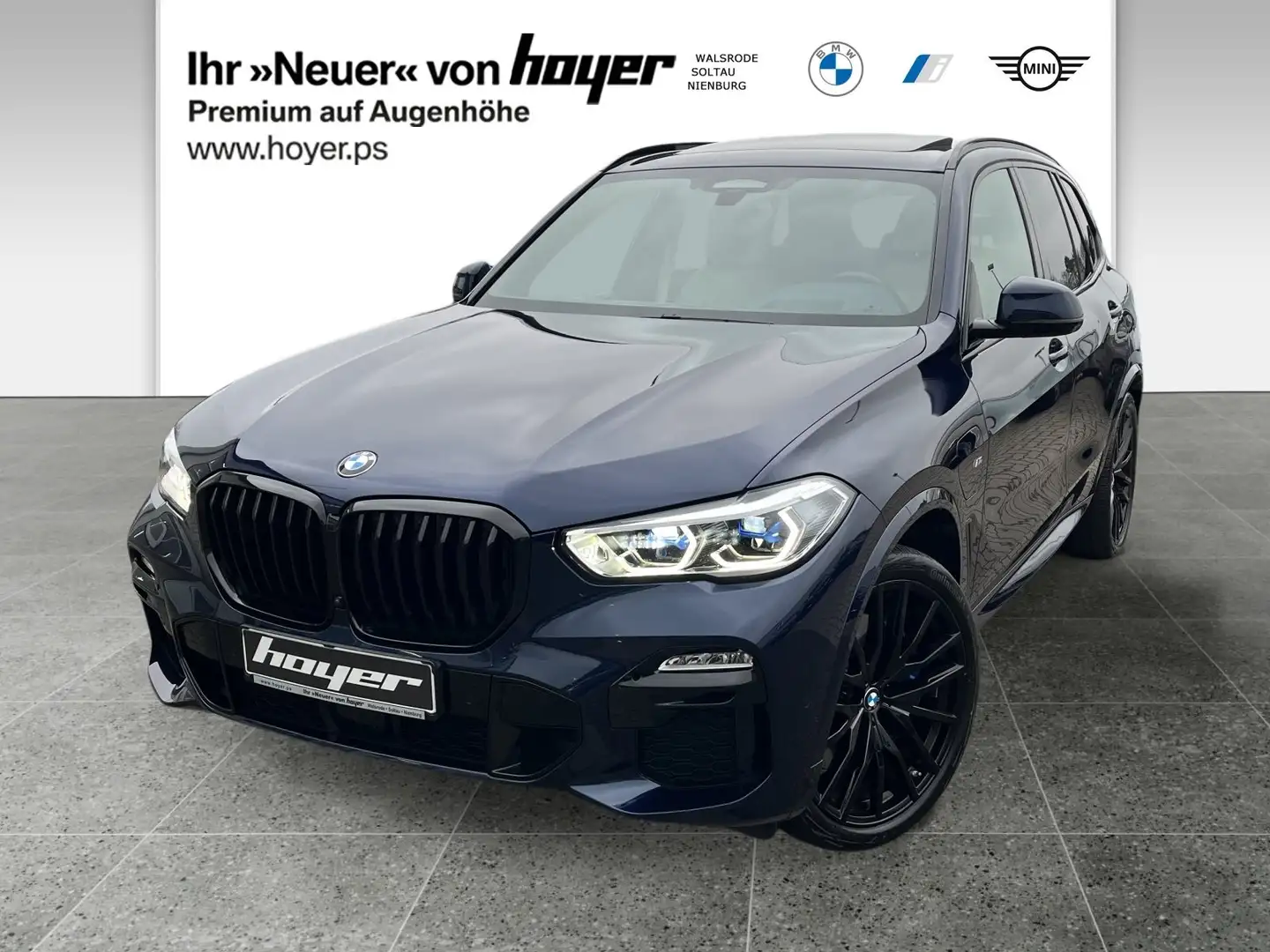 BMW X5 xDrive45e M Sportpaket Head-Up HK HiFi DAB Blau - 1