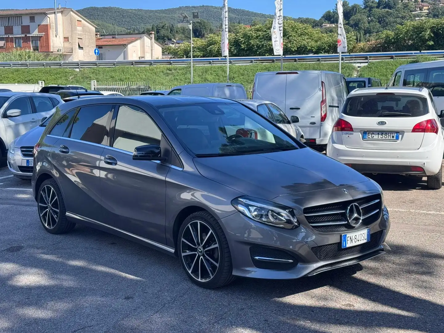 Mercedes-Benz B 180 Classe B - T246 d (cdi) Premium auto FL E6 Gris - 1