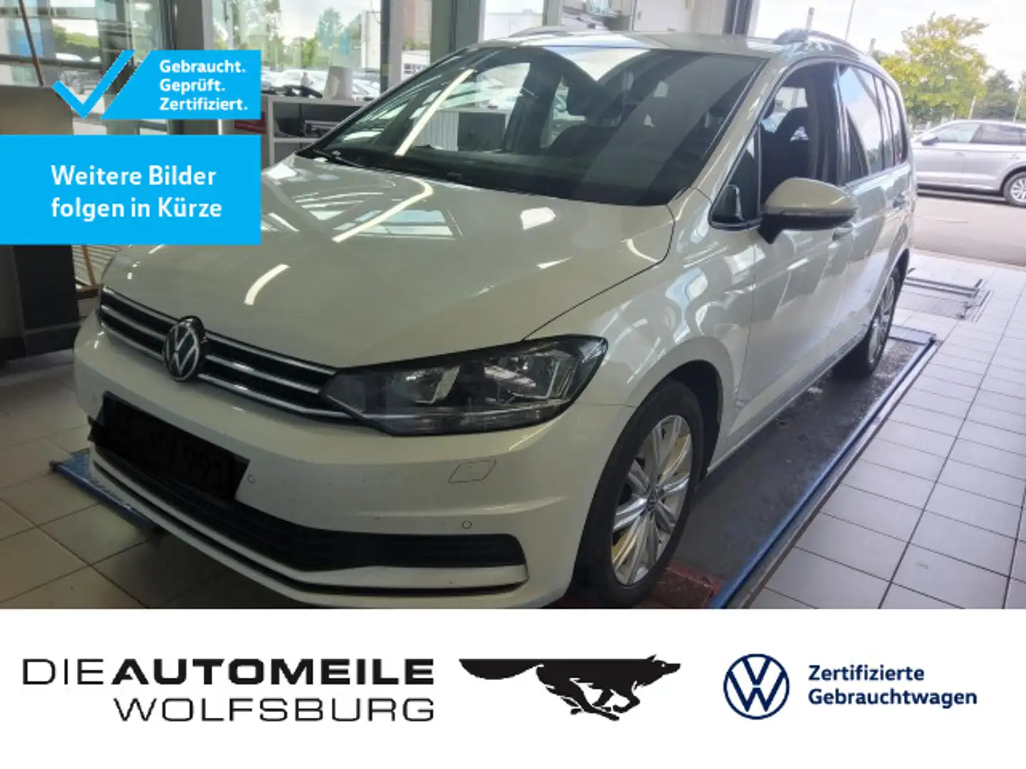 Volkswagen Touran 2.0 TDI Comfortline Standhzg/AHK/Einparkh Blanc - 1
