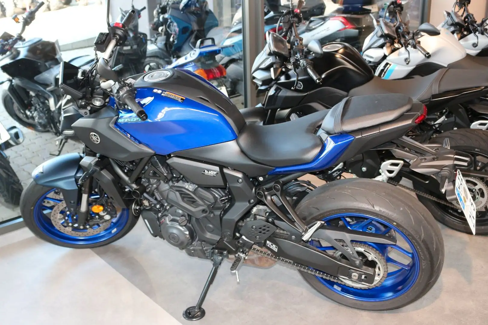 Yamaha MT-07 Y-AMT Blau - 2