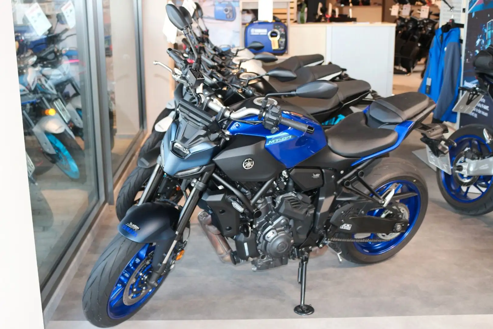 Yamaha MT-07 Y-AMT Blau - 1