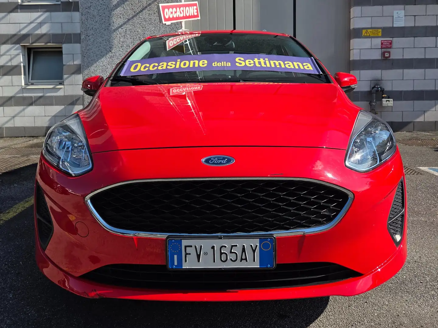 Ford Fiesta Fiesta 5p 1.1 Plus 70cv my19 Rojo - 1