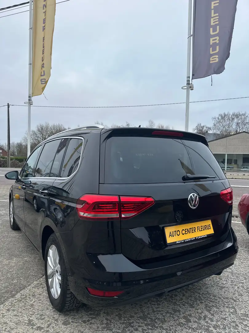 Volkswagen Touran Touran 1.6 TDi SCR Highline DSG 7 places TVAC Schwarz - 2