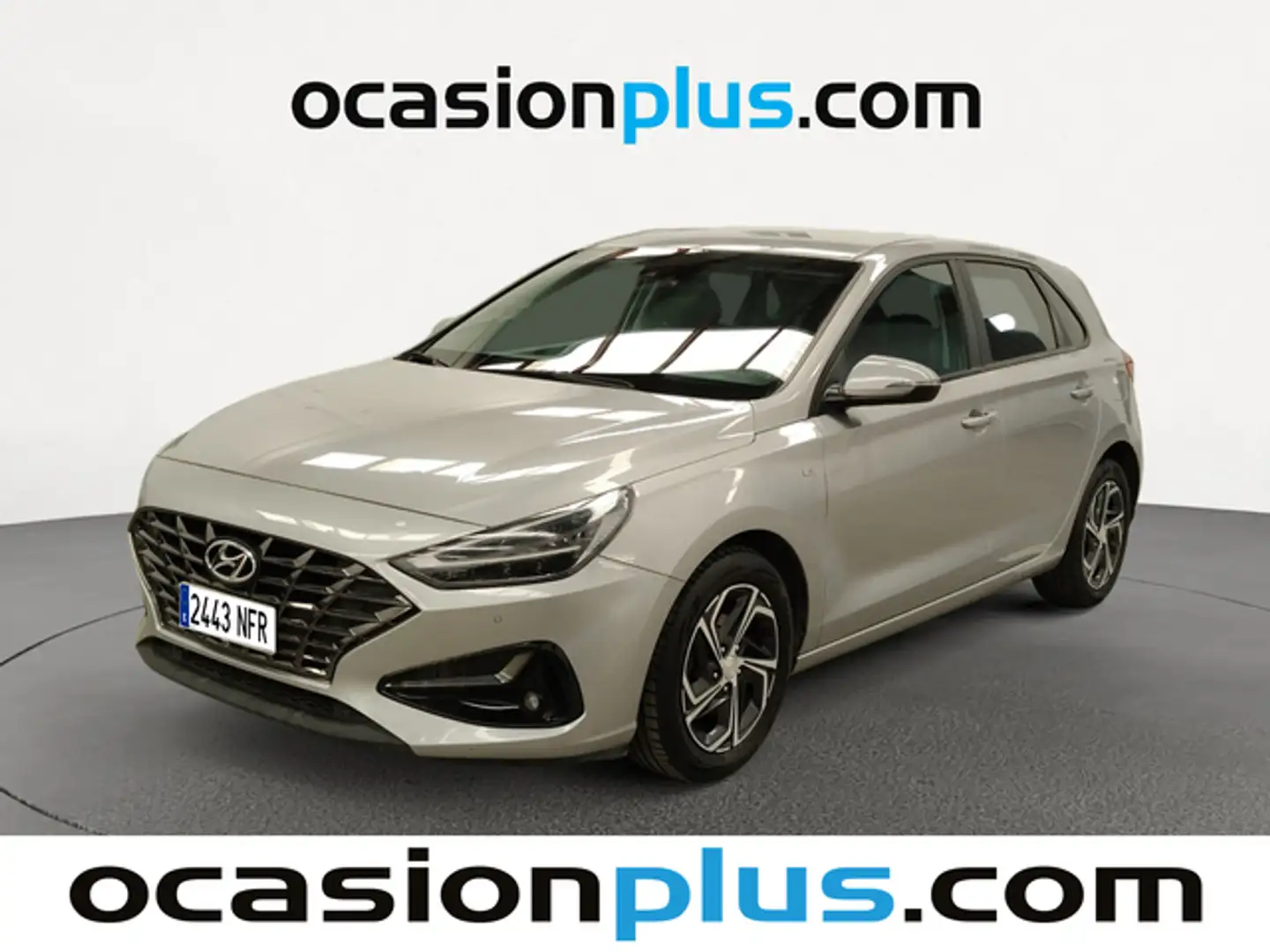 Hyundai i30 1.0 TGDI Tecno 48V 120 Plateado - 1