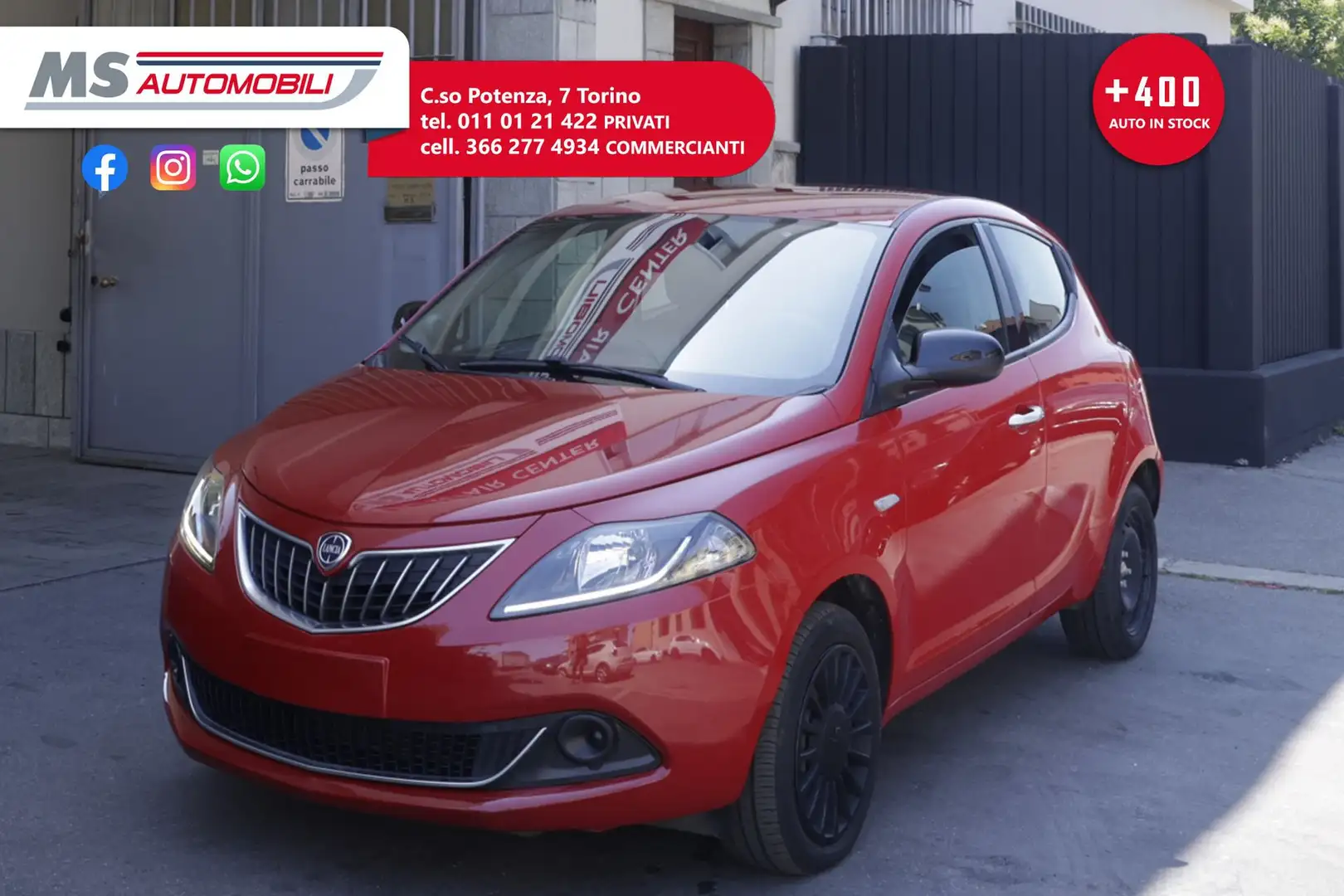 Lancia Ypsilon Lancia Ypsilon 1.0 FireFly 5 porte PROMOZIONE S&S Rosso - 1