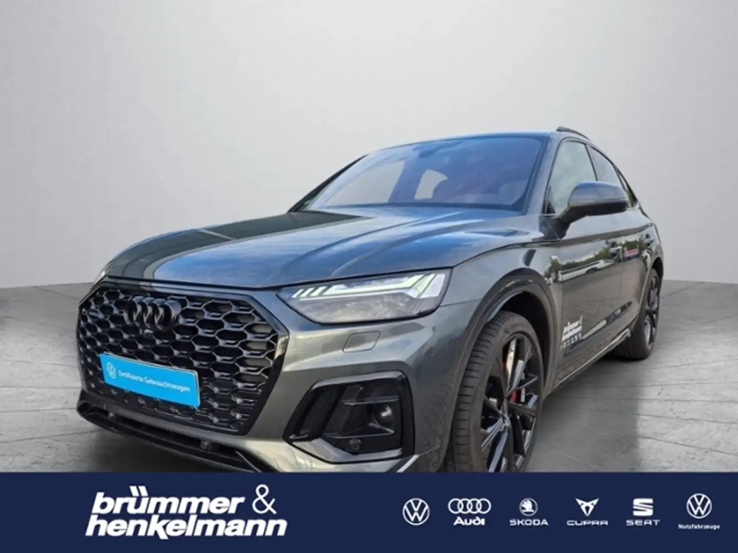 Audi Q5 Sportback 40 TFSI S-line Quattro S-tronic+AHK+PAN Grau - 1