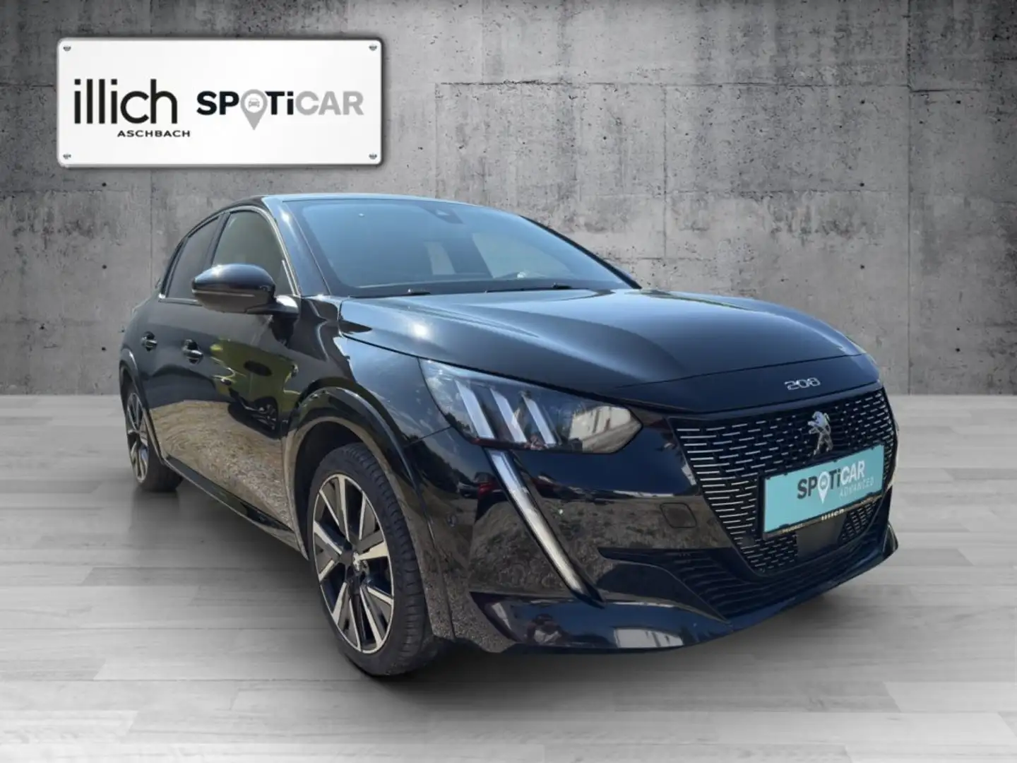 Peugeot 208 GT-Line PT100 Black - 1