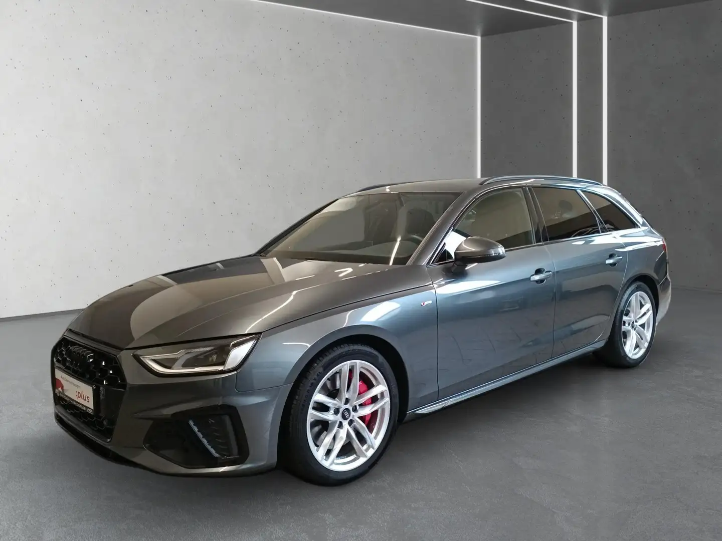 Audi A4 Avant 50 TDI qu. tiptr. 2x S-Line*AHK*StdHz Gris - 2