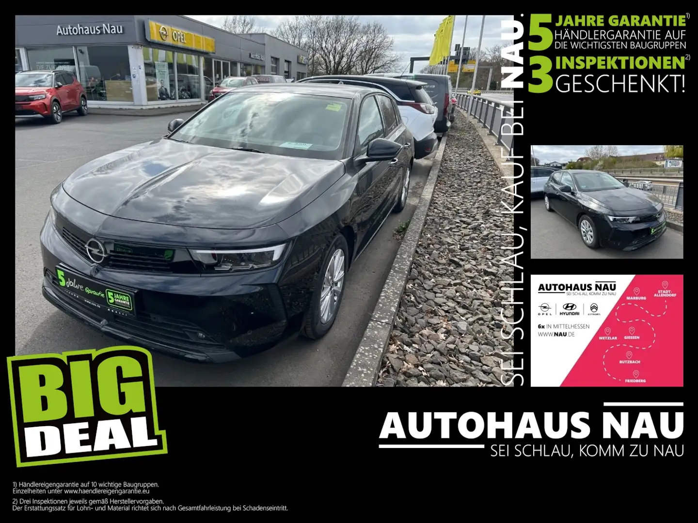 Opel Astra L 1.2 Turbo Enjoy FLA SpurH LM KAM KlimaA Noir - 1