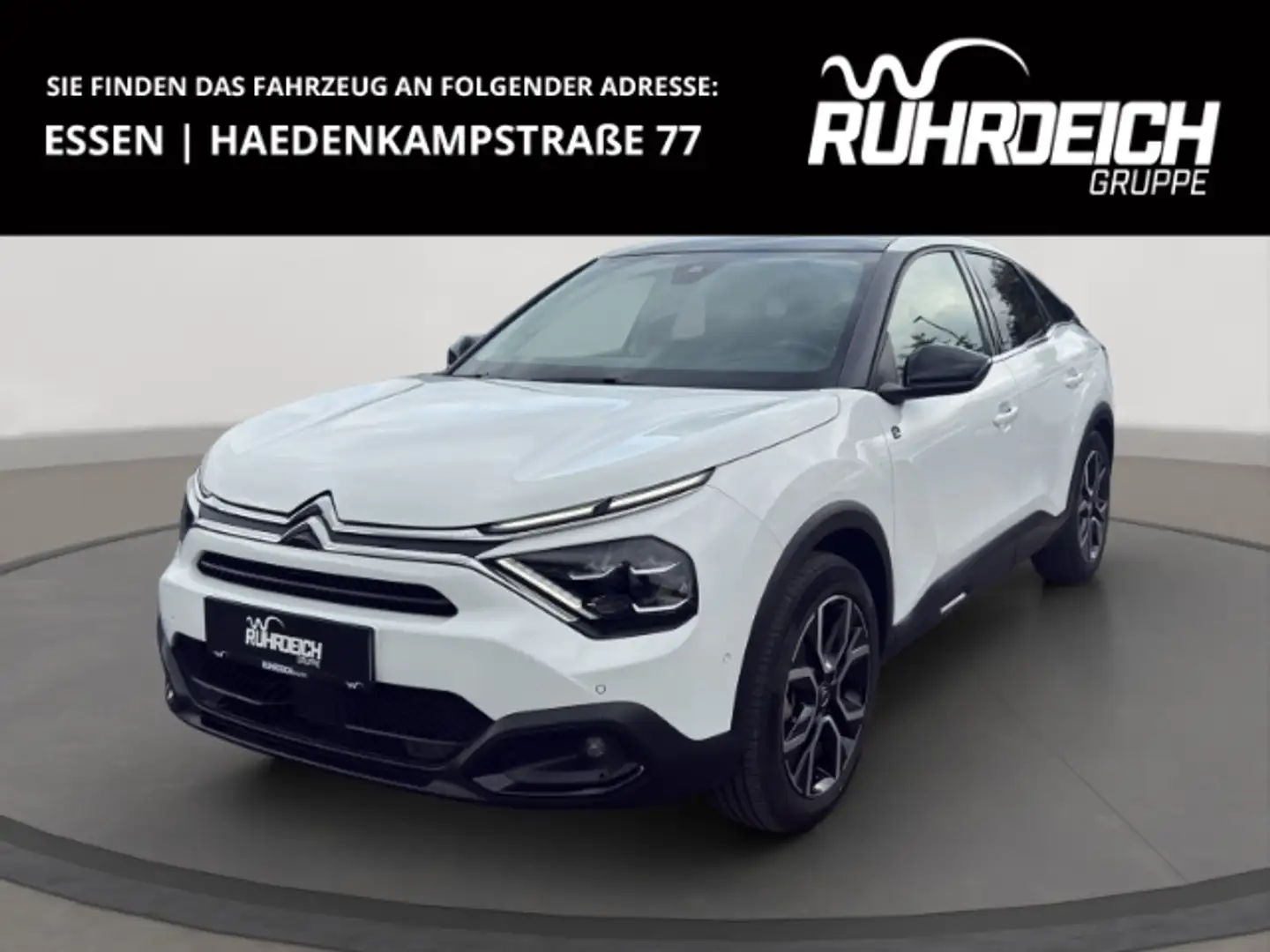Citroen E-C4 Electric Shine SCHIEBEDACH NAVI SHZ PDC KAMERA Weiß - 1