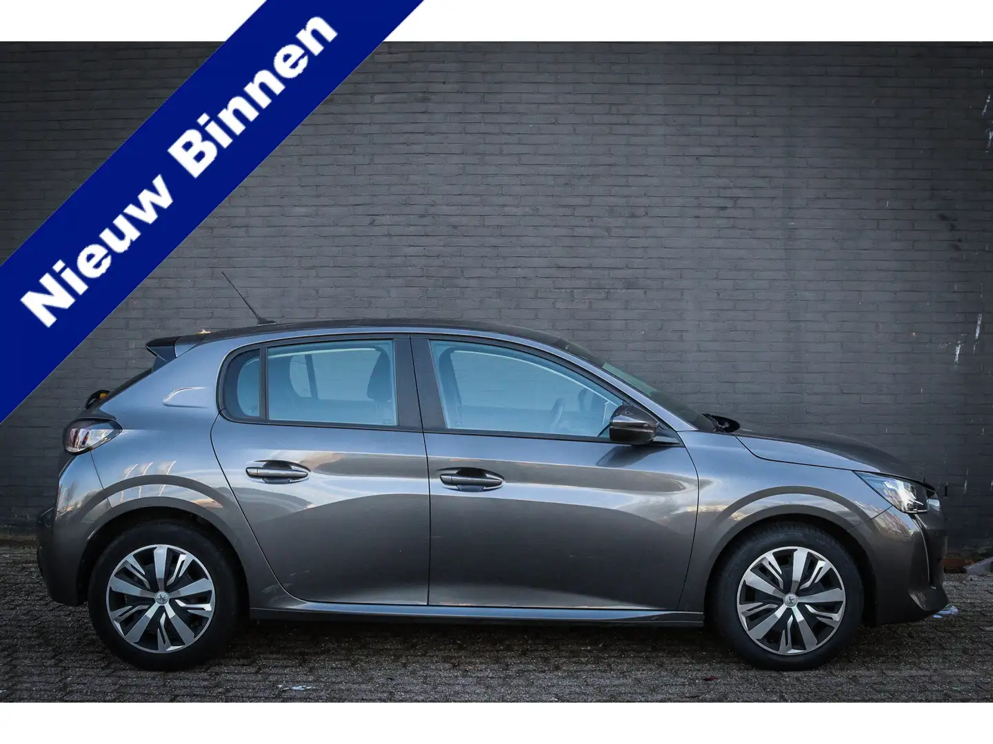Peugeot 208 1.2 PureTech Active Net binnen - Nu al te bezichti Gris - 1