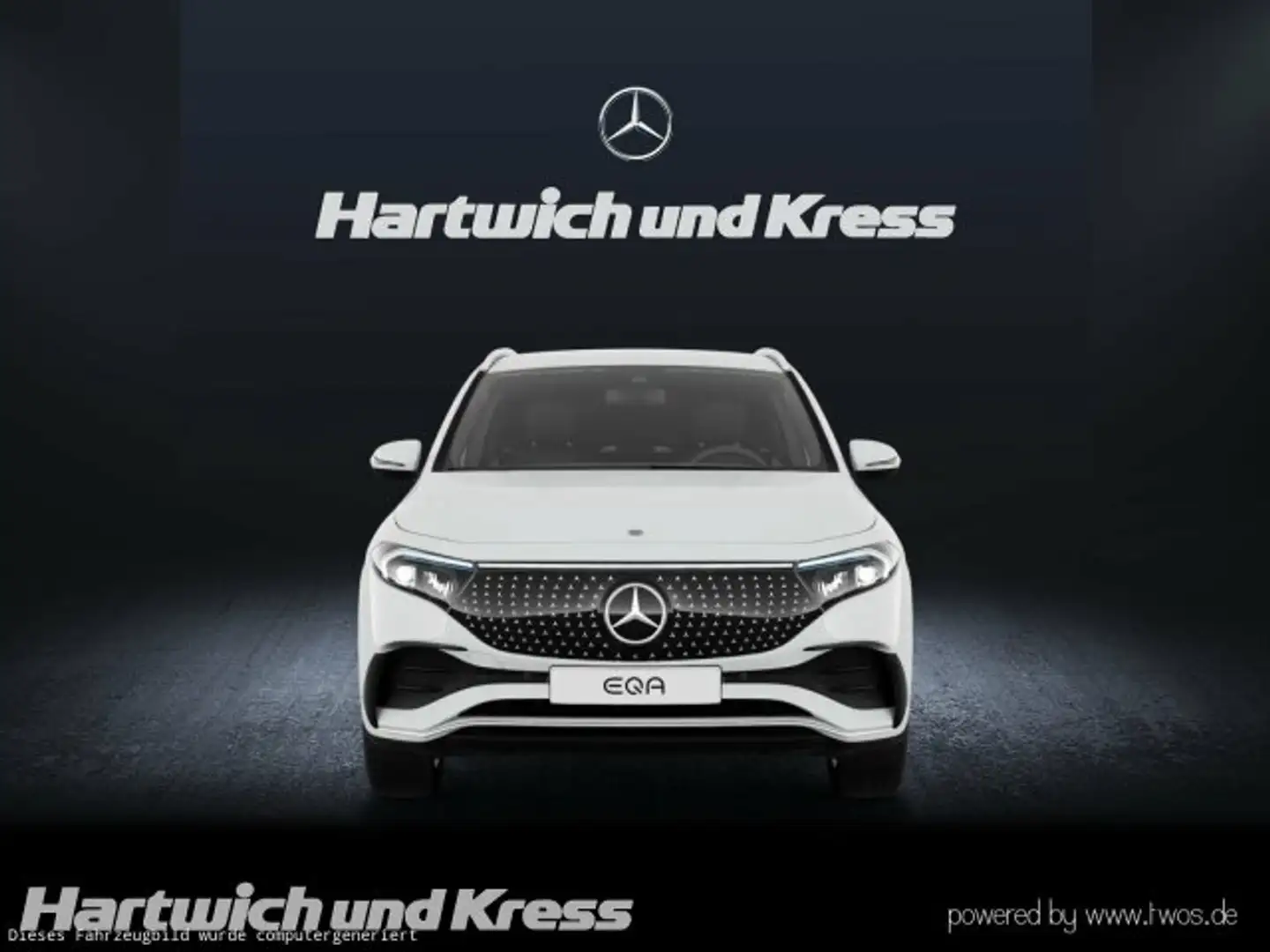 Mercedes-Benz EQA 350 EQA 350 4Matic AMG Line Advanced+Kamera+LED+EasyPack+Ambiente+ Blanc - 2