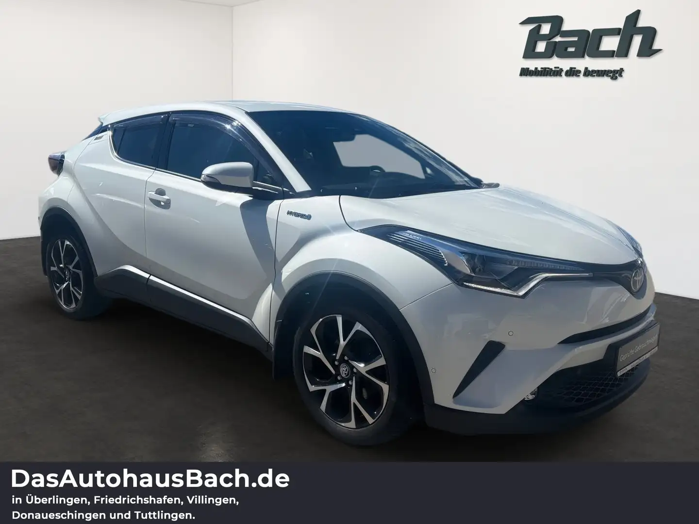 Toyota C-HR 1,8 Hybrid Club Blanc - 2