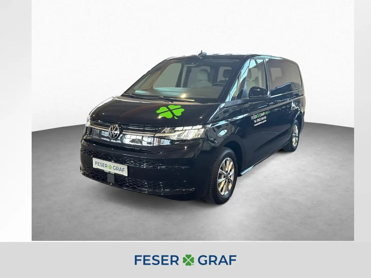 Volkswagen T7 Multivan Life 2.0 TDI 7-DSG LÜ PDC Klima Kamera Navi Noir - 1