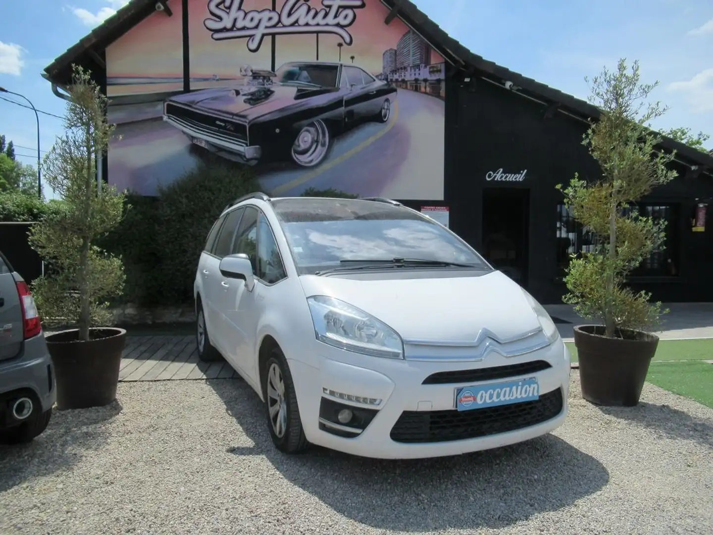 Citroen Grand C4 Picasso hdi 7 places parfaite pour famille ou Blanc - 2