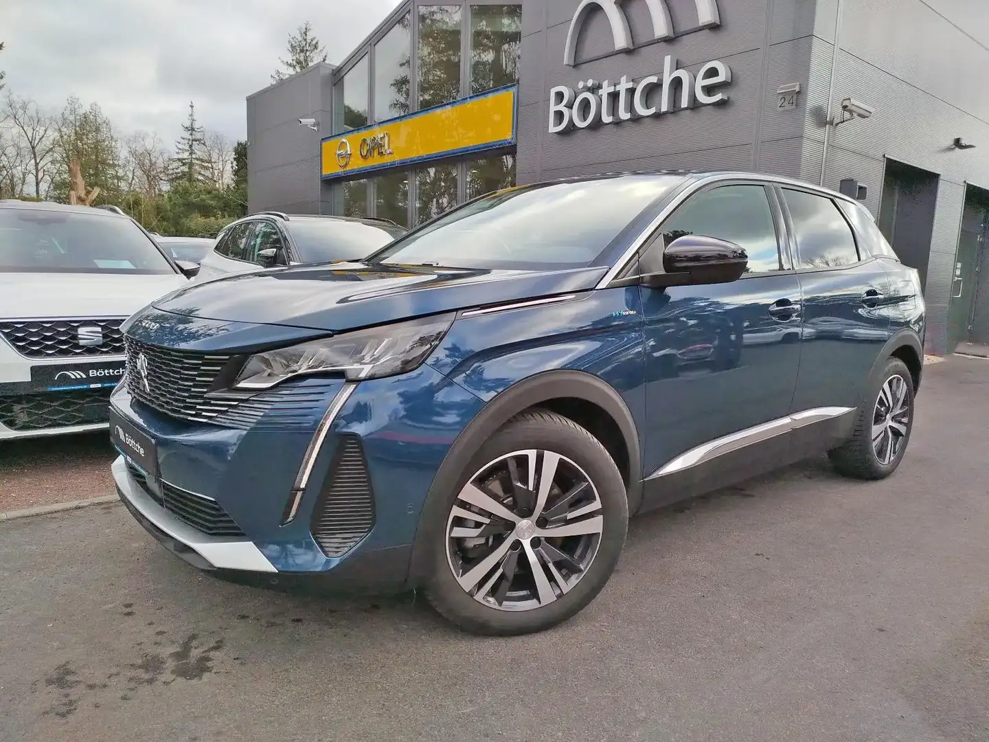 Peugeot 3008 Hybrid 225 Allure LED/Navi/AHK/180°Kamera Blu/Azzurro - 2
