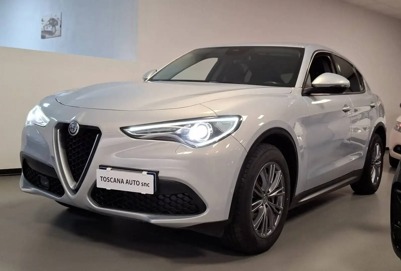 Alfa Romeo Stelvio Stelvio 2021 2.2 t Business Q4 190cv auto Blanc - 1