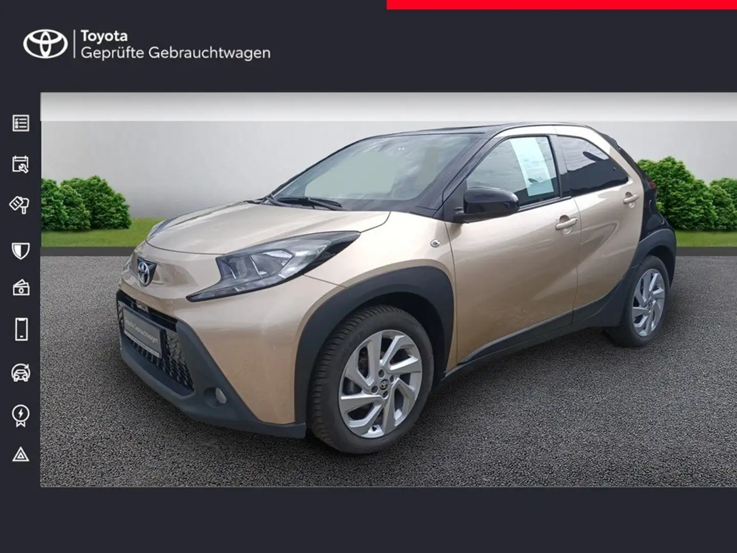 Toyota Aygo X Pulse Scheckheft wenig KM Service TÜV neu ! Bronce - 1