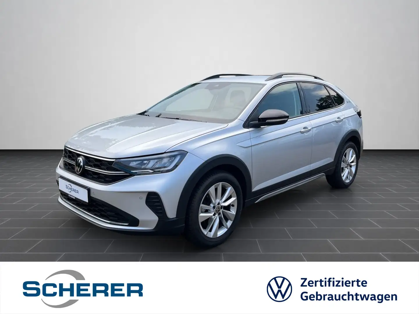 Volkswagen Taigo Goal 1.5TSI DSG/LED/ACC/Connect/uvm. Argent - 1