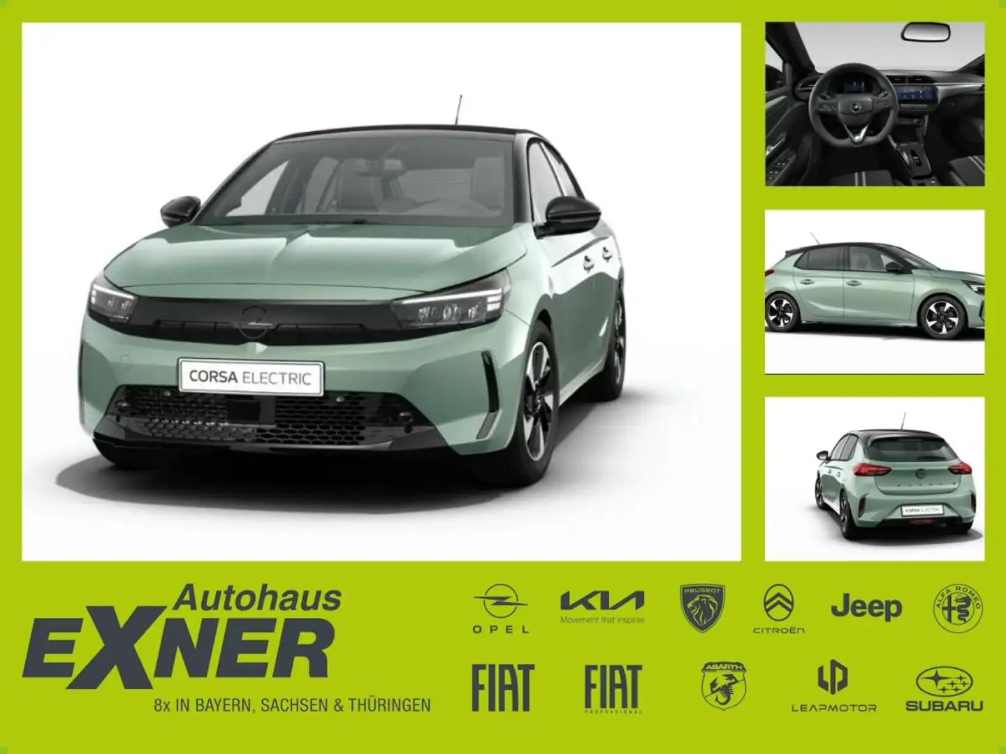 Opel Corsa-e Yes | FREI KONFIGURIERBAR | Privat Grün - 1