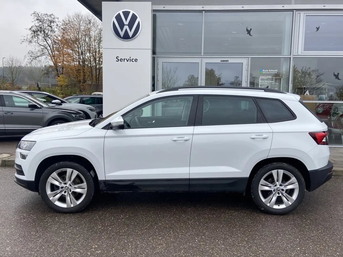 Skoda Karoq 2.0 TDI DSG 4x4 Style NAVI+STANDHEIZUNG+AH Weiß - 2
