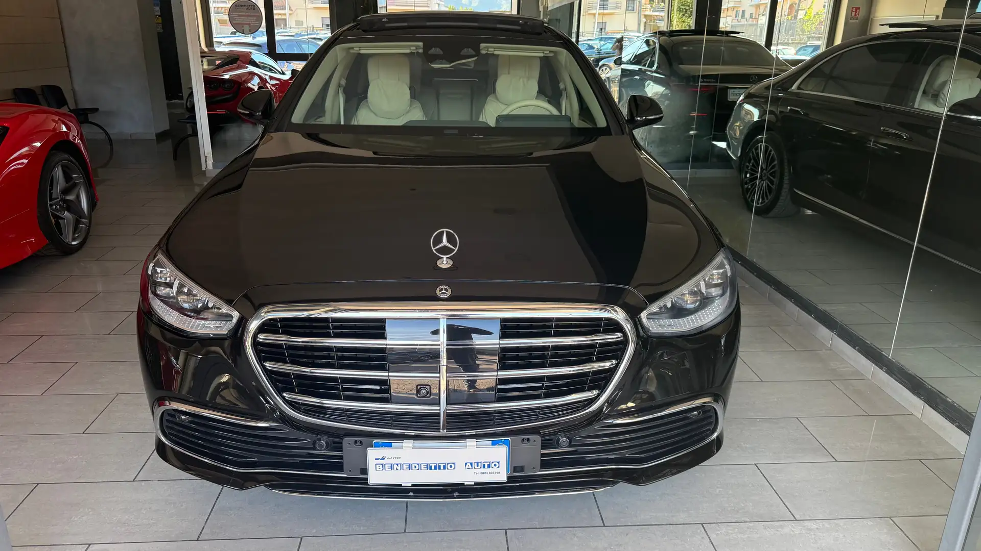 Mercedes-Benz S 580 LUNGA Premium 4matic UFF ITALIA Nero - 1