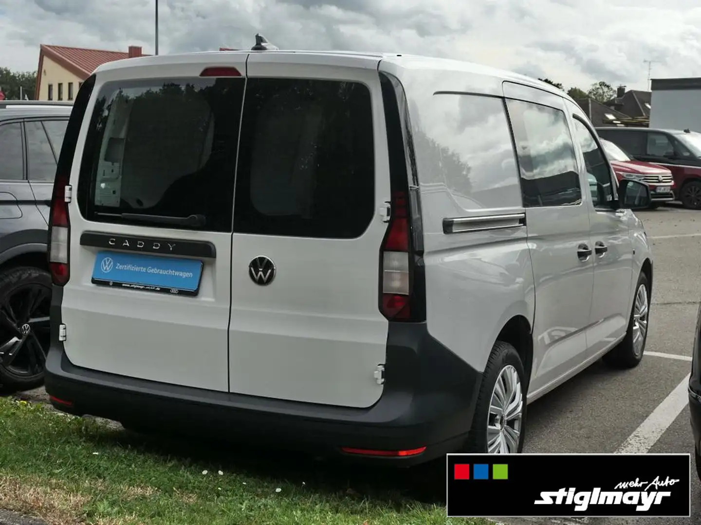 Volkswagen Caddy Maxi Cargo Tempomat Parkpilot Flügeltüren Weiß - 2