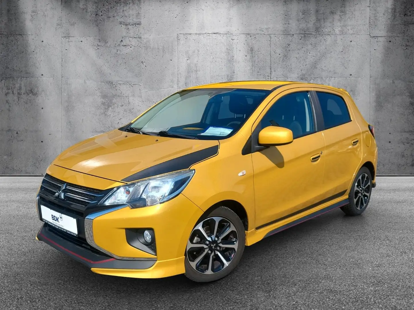 Mitsubishi Space Star Intro Edition+ Automatik/Navi/USB Gelb - 1