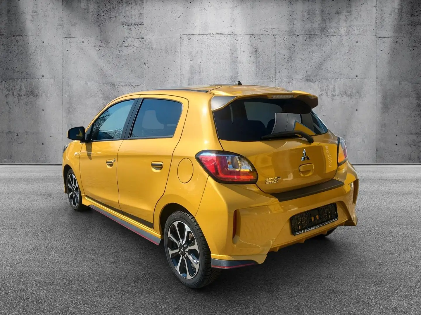 Mitsubishi Space Star Intro Edition+ Automatik/Navi/USB Gelb - 2