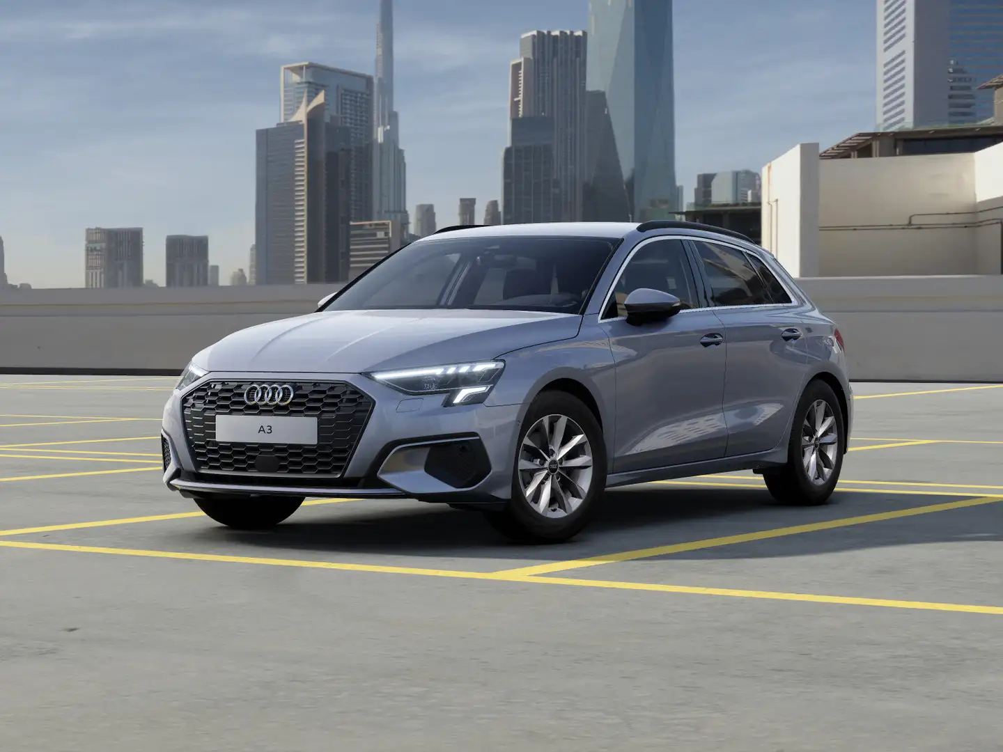 Audi A3 30 TFSI S tronic LED ACC DAB Tempom Argent - 1