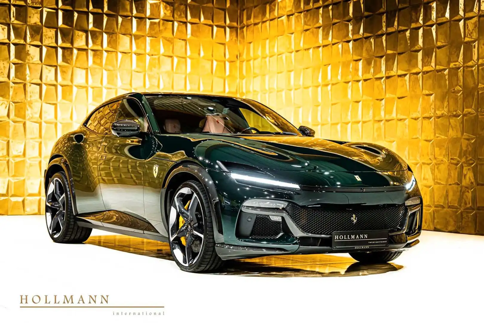 Ferrari Purosangue + CARBON + PANORAMA + SURROUND VIEW Verde - 1