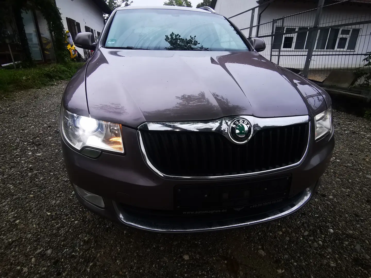 Skoda Superb Combi 2.0 TDI 4x4 Elegance Фіолетовий - 1