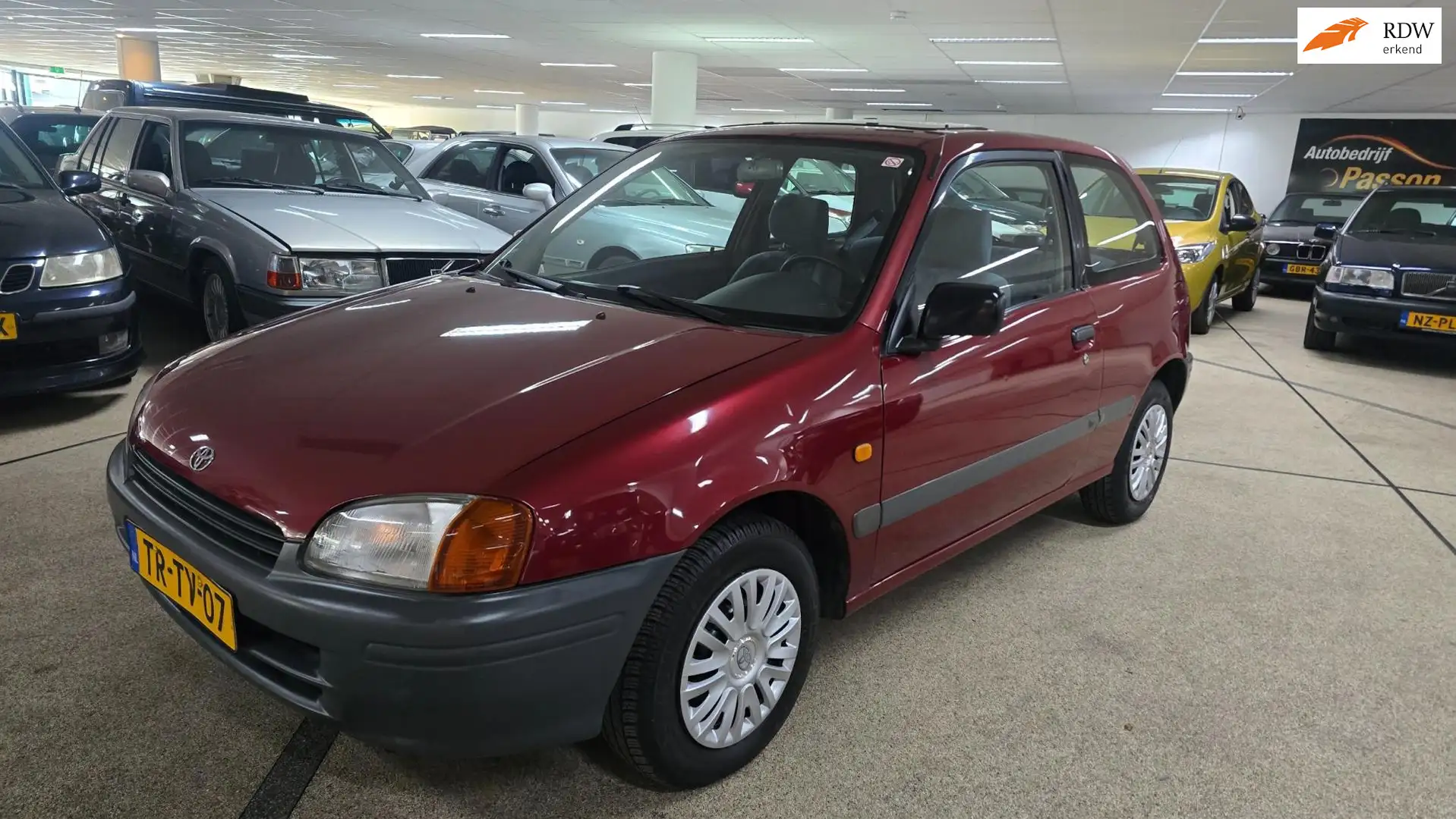 Toyota Starlet 1.3-16V XLi 114.000dkm!! Nap!! Automaat!! Rot - 1
