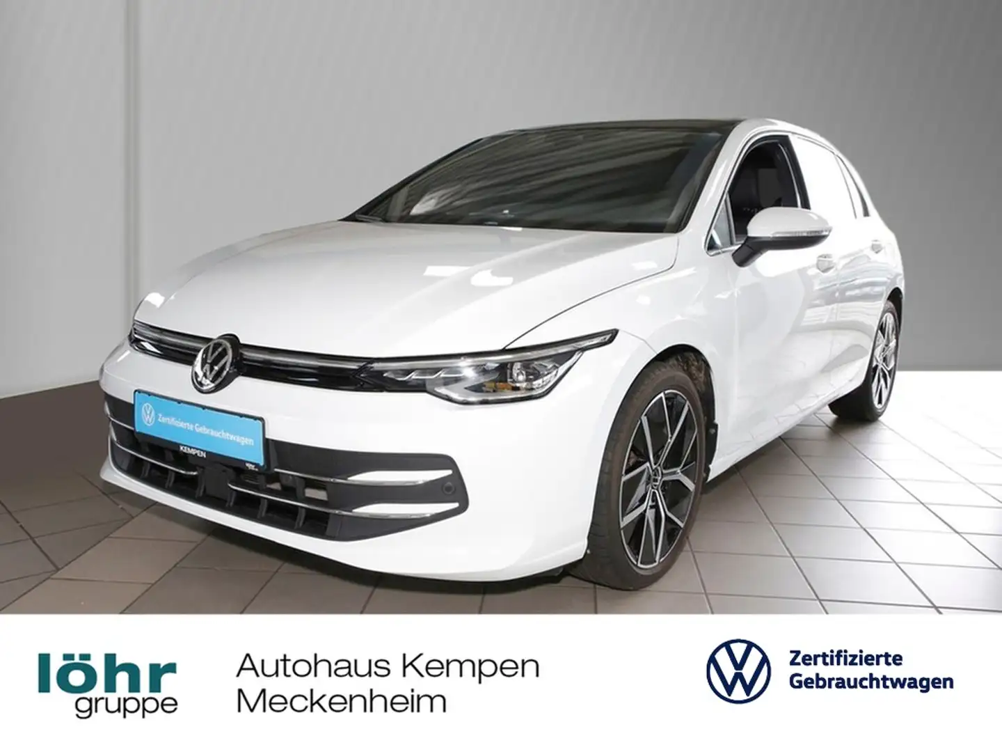 Volkswagen Golf VIII 1.5 eTSI DSG Edition 50 Pano Navi+VC HuD A... Blanc - 1