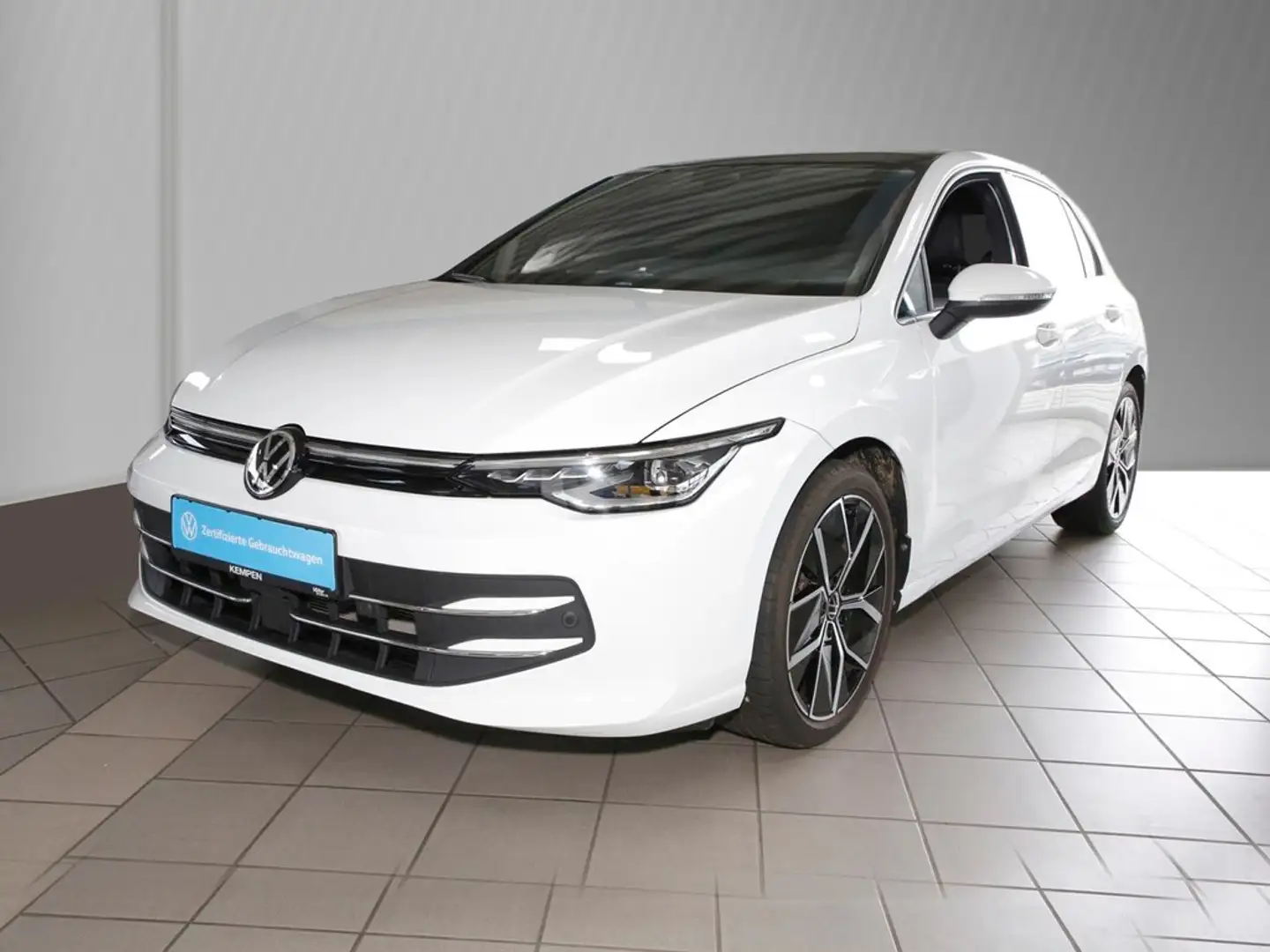 Volkswagen Golf VIII 1.5 eTSI DSG Edition 50 Pano Navi+VC HuD A... Blanc - 2