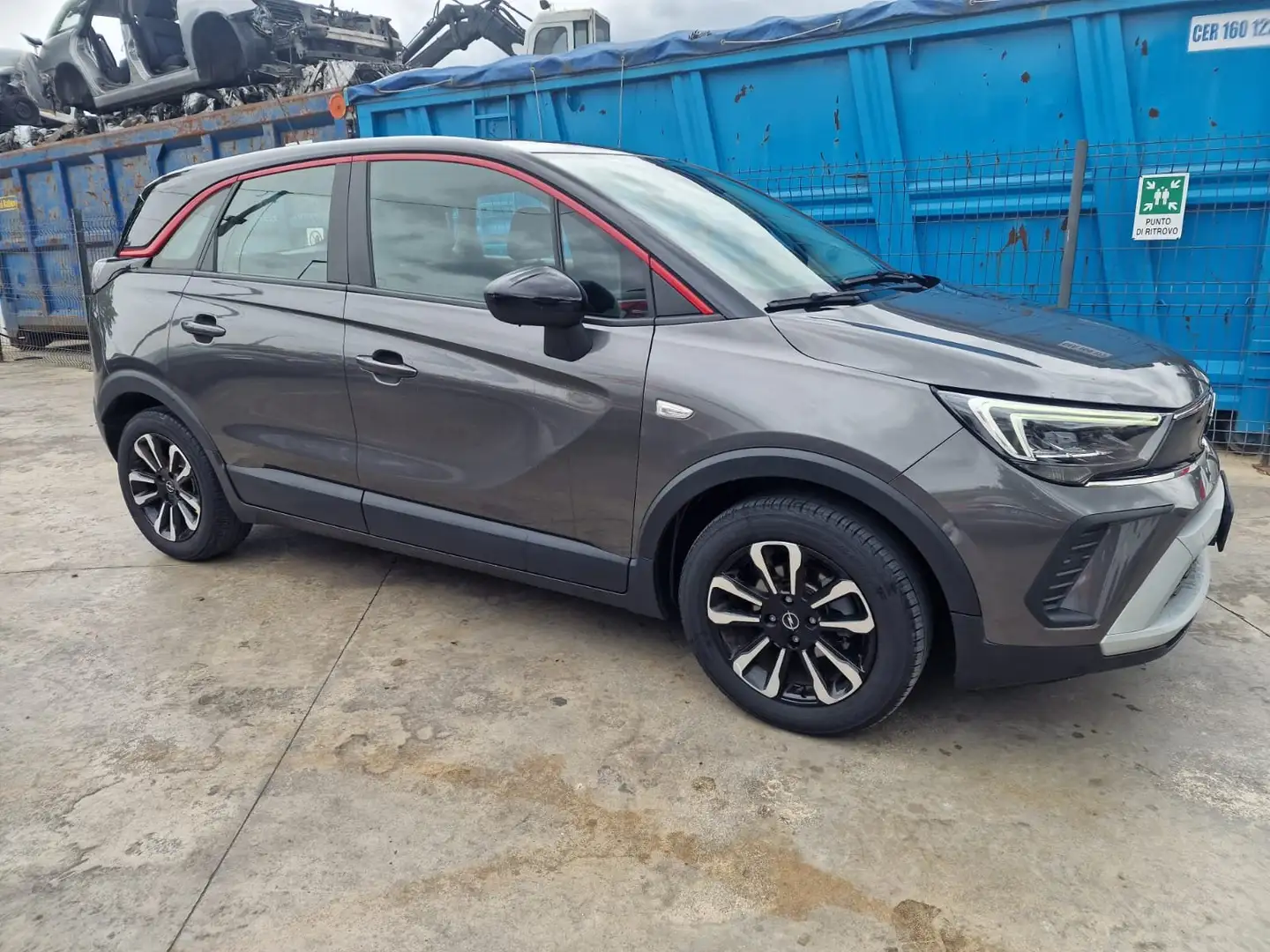 Opel Crossland X Crossland 2021 1.2 Elegance s Gris - 2