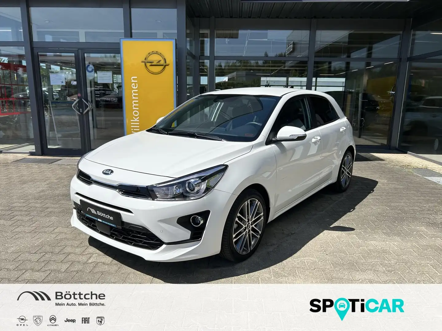 Kia Rio Spirit 120 PS/LED/KAMERA/NAVI/Assistenzsysteme Blanc - 1